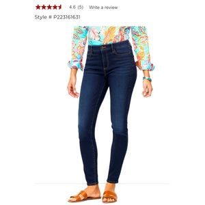 Talbots Flawless Five Pocket High Waist, Ankle Jegging